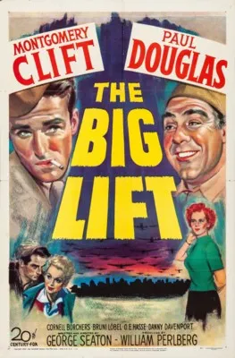 The Big Lift (1950) White Water Bottle With Carabiner