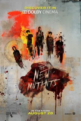 The New Mutants (2020) White Water Bottle With Carabiner