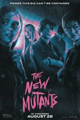 The New Mutants (2020) White Water Bottle With Carabiner