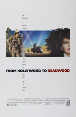 From Hollywood to Deadwood (1989) White Water Bottle With Carabiner
