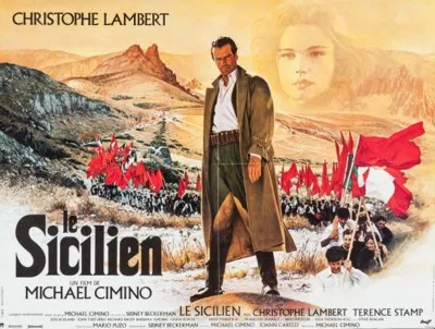 The Sicilian (1987) White Water Bottle With Carabiner