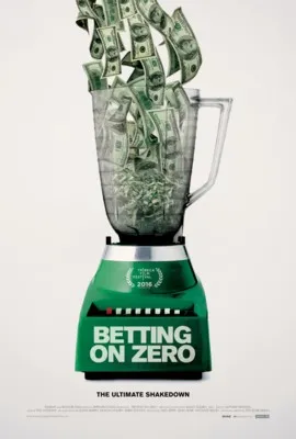 Betting on Zero (2016) White Water Bottle With Carabiner