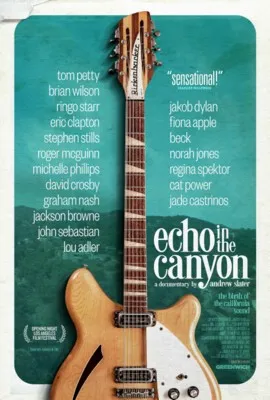 Echo In the Canyon (2019) White Water Bottle With Carabiner
