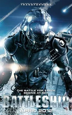 Battleship (2012) White Water Bottle With Carabiner