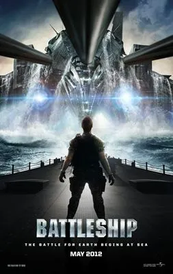 Battleship (2012) White Water Bottle With Carabiner