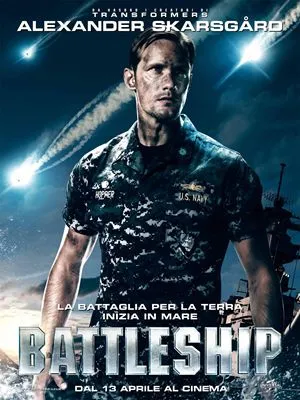 Battleship (2012) Men's V-Neck T-Shirt