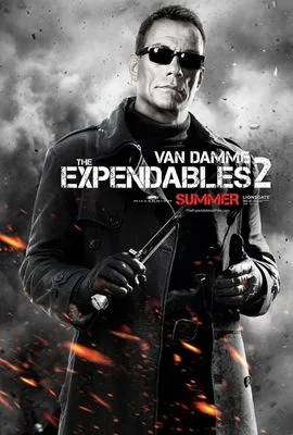 The Expendables 2 (2012) Metal Wall Art