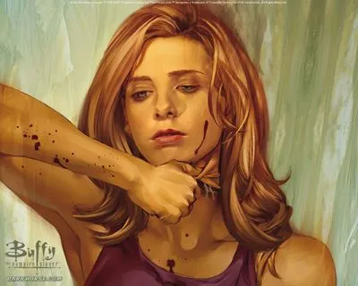 Buffy the Vampire Slayer Metal Wall Art