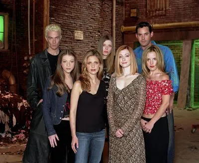 Buffy the Vampire Slayer Round Flask