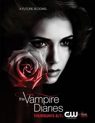 The Vampire Diaries Round Flask