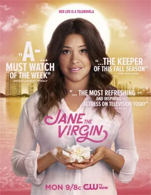 Jane the Virgin (2014) Women's Junior Cut Crewneck T-Shirt