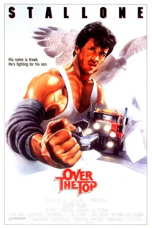 Over The Top (1987) White Water Bottle With Carabiner