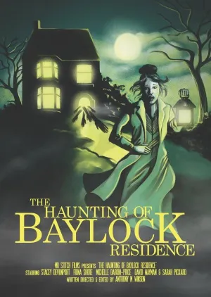 The Haunting of Baylock Residence (2014) White Water Bottle With Carabiner