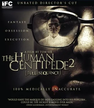 The Human Centipede II (Full Sequence) (2011) White Water Bottle With Carabiner