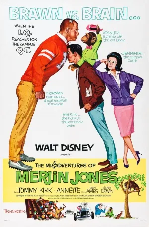 The Misadventures of Merlin Jones (1964) Prints and Posters