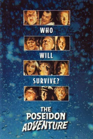 The Poseidon Adventure (1972) White Water Bottle With Carabiner