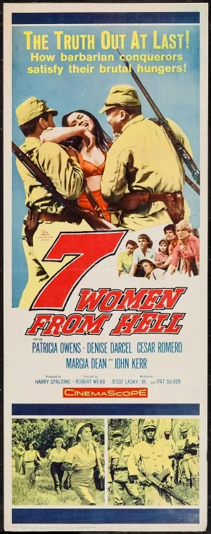 The Seven Women from Hell (1961) Prints and Posters