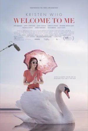 Welcome to Me (2014) White Water Bottle With Carabiner