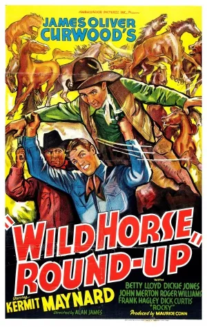 Wild Horse Roundup (1936) Men's TShirt