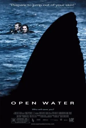 Open Water (2003) White Water Bottle With Carabiner