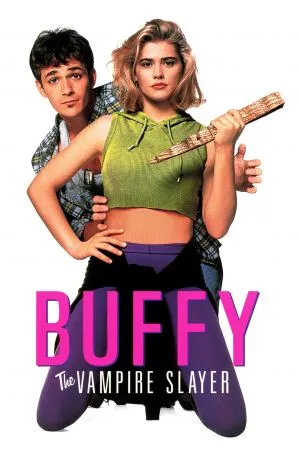 Buffy the Vampire Slayer (1992) White Water Bottle With Carabiner