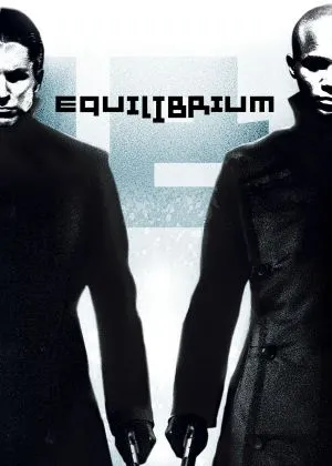 Equilibrium (2002) White Water Bottle With Carabiner