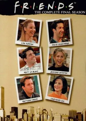 Friends (1994) White Water Bottle With Carabiner