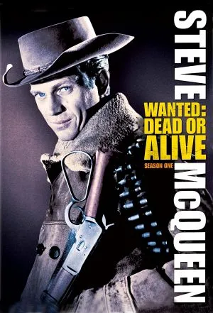 Wanted: Dead or Alive (1958) White Water Bottle With Carabiner