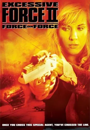 Excessive Force II: Force on Force (1995) White Water Bottle With Carabiner