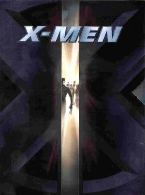 X-Men (2000) White Water Bottle With Carabiner