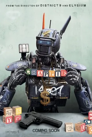 Chappie (2015) 16oz Frosted Beer Stein