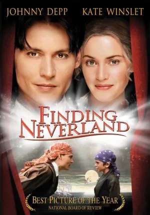 Finding Neverland (2004) White Water Bottle With Carabiner