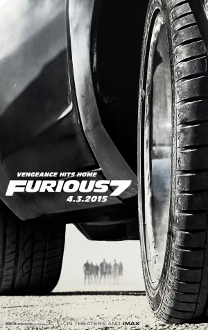 Furious 7 (2015) Hip Flask