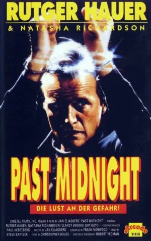 Past Midnight (1992) White Water Bottle With Carabiner