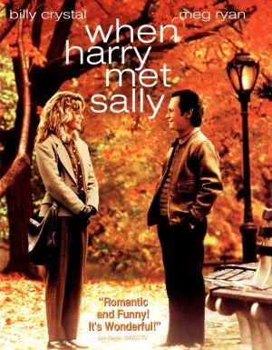 When Harry Met Sally... (1989) White Water Bottle With Carabiner