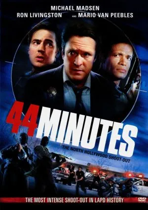 44 Minutes (2003) White Water Bottle With Carabiner