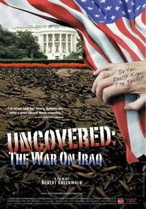 Uncovered: The War on Iraq (2004) White Water Bottle With Carabiner