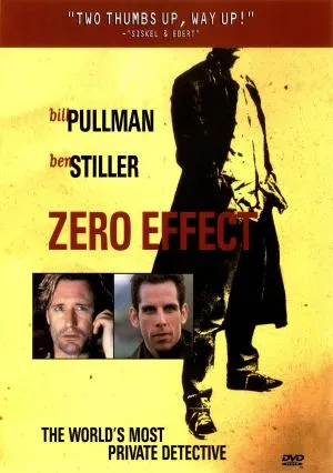 Zero Effect (1998) White Water Bottle With Carabiner