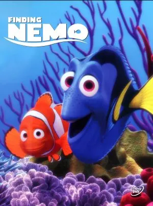 Finding Nemo (2003) White Water Bottle With Carabiner