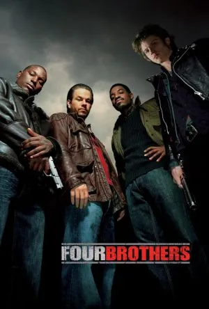 Four Brothers (2005) Mens Pullover Hoodie Sweatshirt