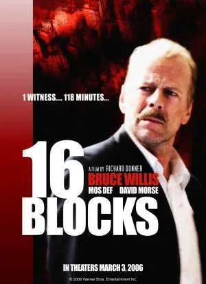 16 Blocks (2006) Men's TShirt