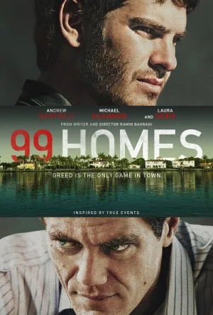 99 Homes (2014) White Water Bottle With Carabiner