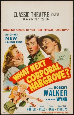 What Next, Corporal Hargrove (1945) 11oz White Mug