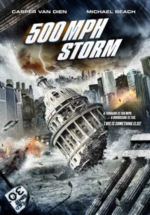 500 MPH Storm (2013) White Water Bottle With Carabiner