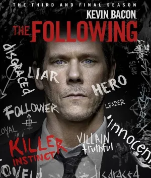 The Following (2012) White Water Bottle With Carabiner
