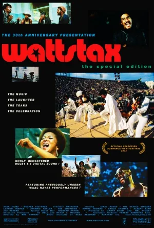 Wattstax (1973) White Water Bottle With Carabiner