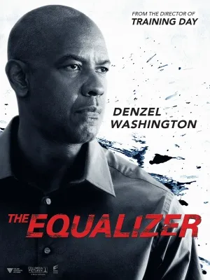 The Equalizer (2014) White Water Bottle With Carabiner
