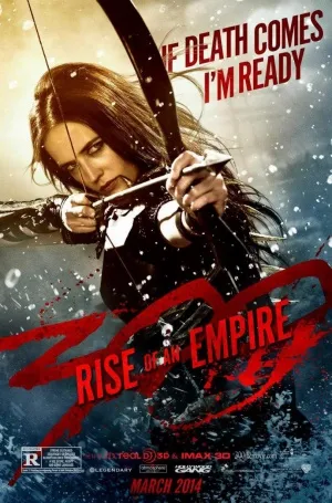 300: Rise of an Empire (2013) White Water Bottle With Carabiner