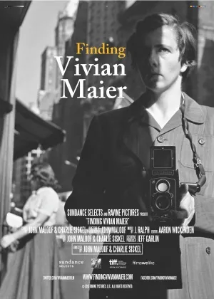 Finding Vivian Maier (2013) White Water Bottle With Carabiner