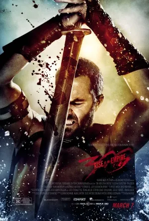 300: Rise of an Empire (2013) White Water Bottle With Carabiner